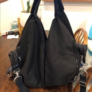Lassig Neckline Diaper Bag Tote
